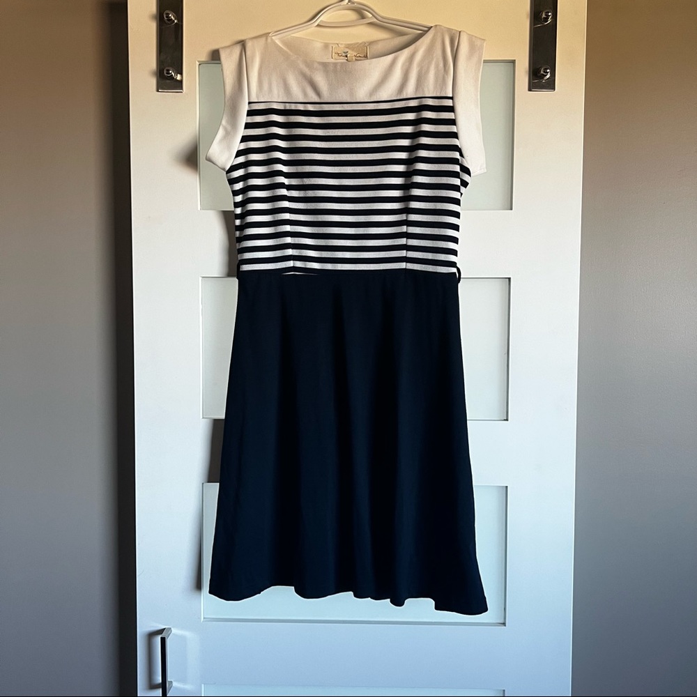Nautical stripe dress